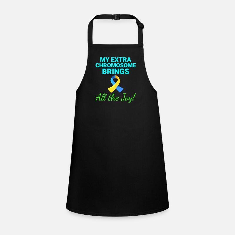 Down Syndrome Awareness Joyful Extra Chromosome Children's Apron