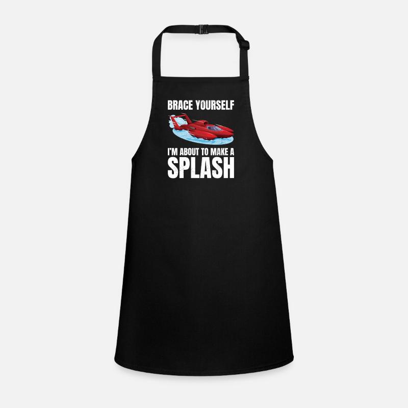 Alerte d’éclaboussure : Course d’hydroplanes Fun Water Sport Tablier Enfant