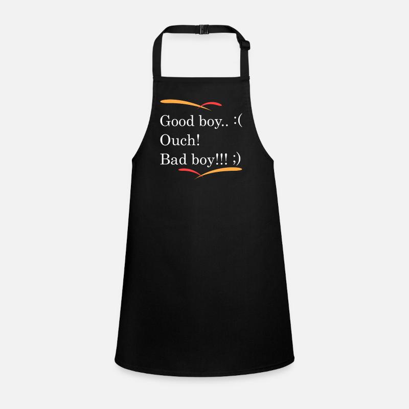 Good b... oh, bad boy!!! Children's Apron