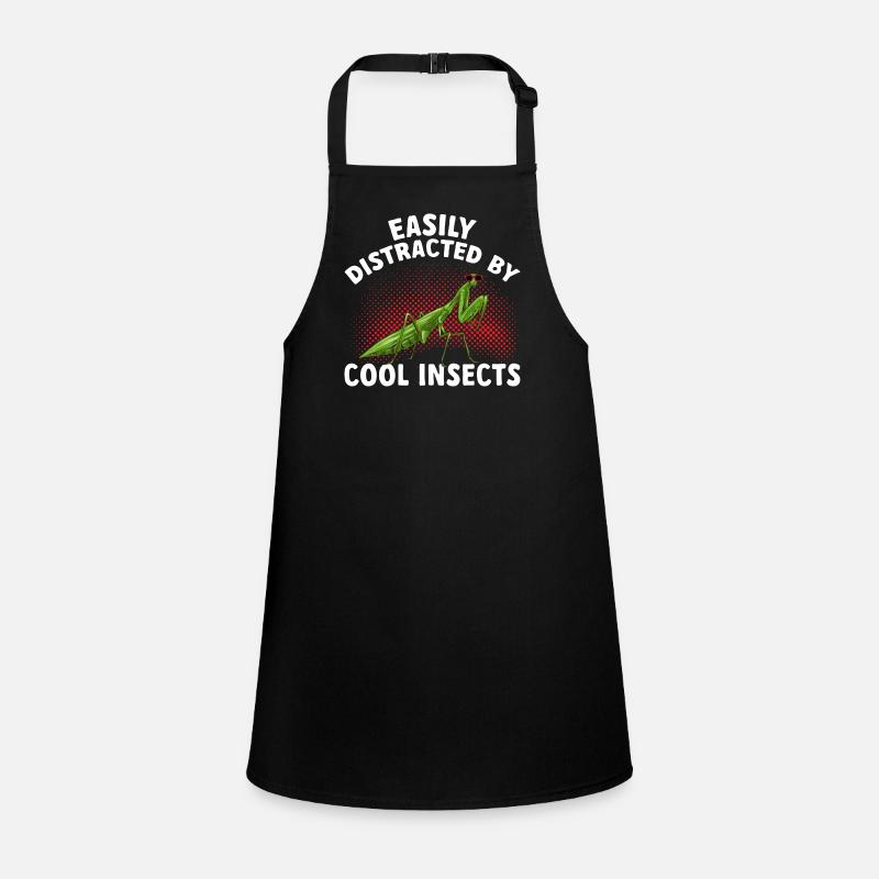 Praying mantis, insect collector, entomologist Children's Apron