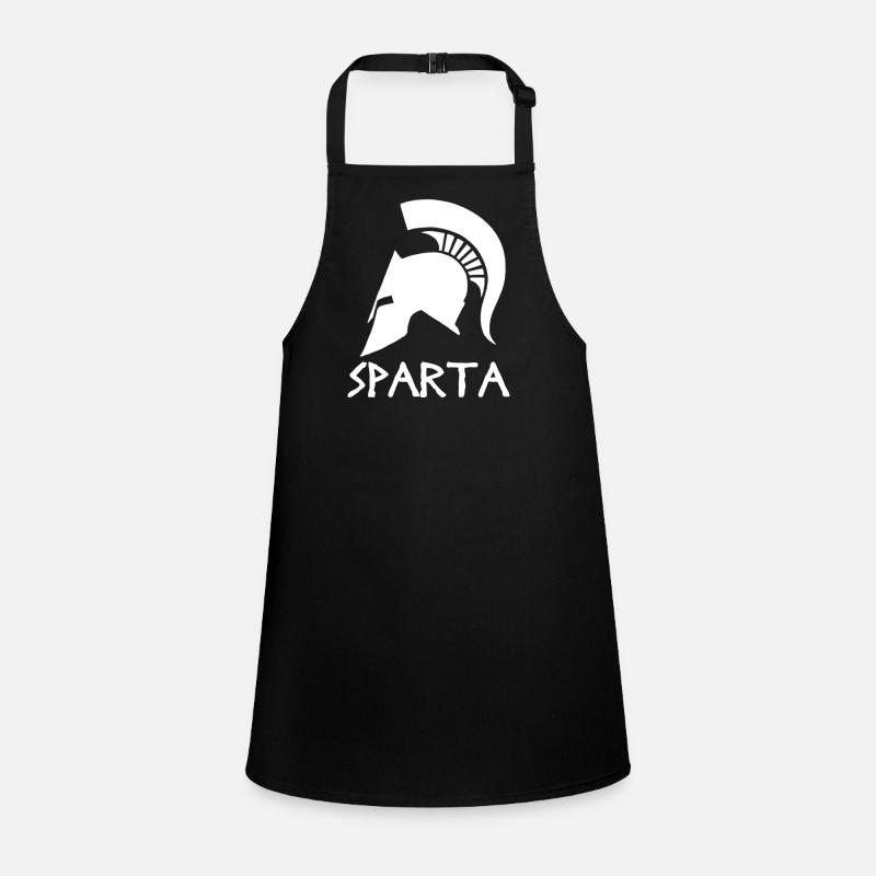 Sparta - Children's Apron - black