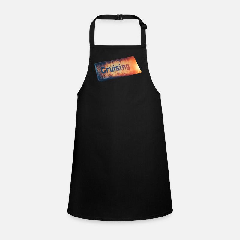 Cruising with retro style Children's Apron