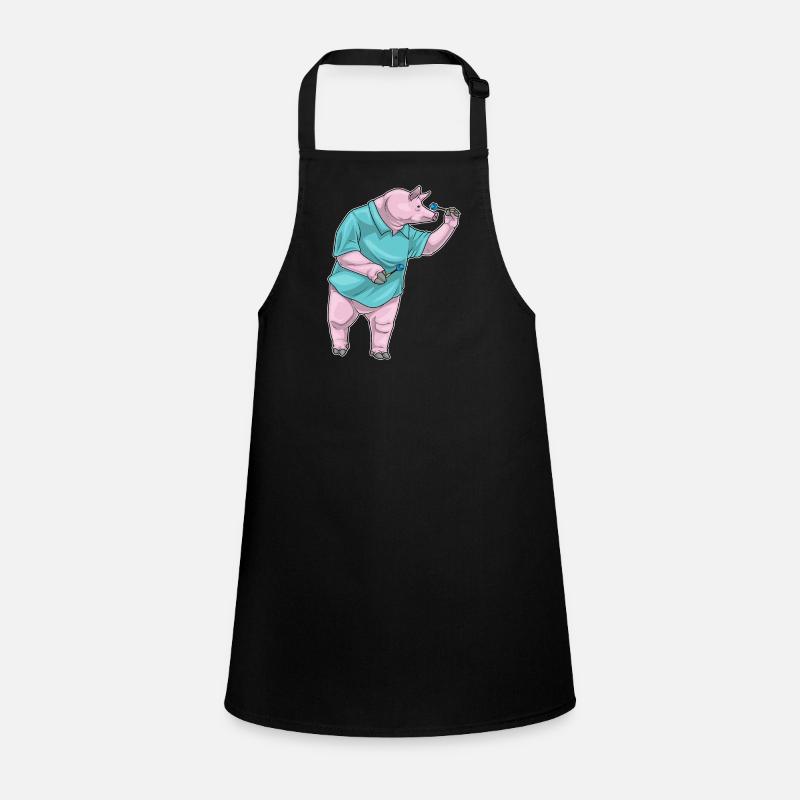Fléchette cochon Fléchette Tablier Enfant