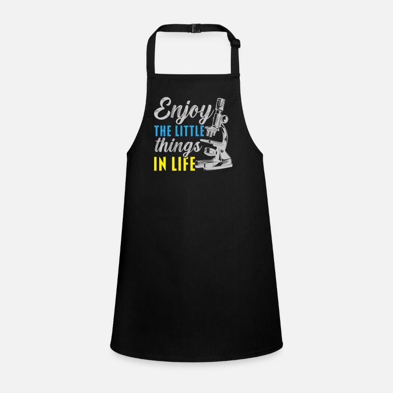 Profitez des petites choses dans la vie biologiste Tablier Enfant
