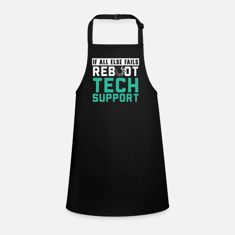 Je suis le support technique non rémunéré de mon F Tablier Enfant