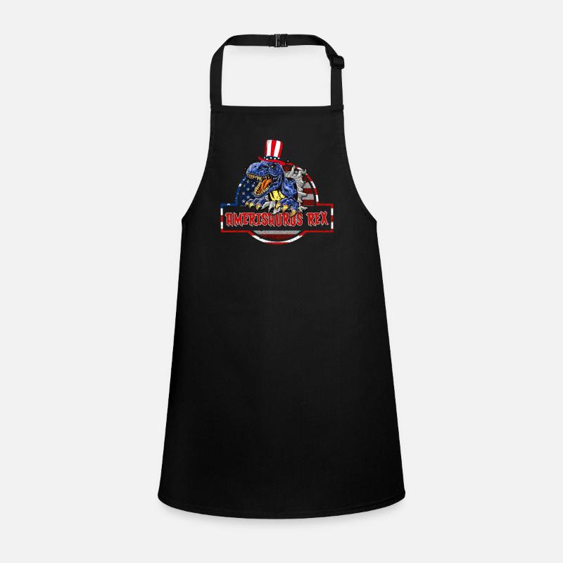 July 4th Amerisaurus Rex Children's Apron