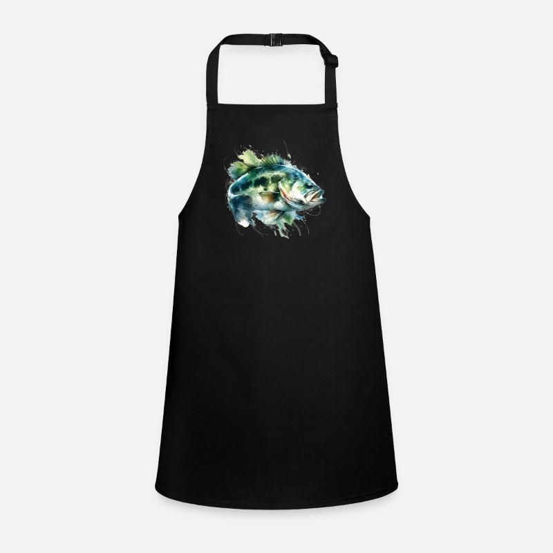 Bass Fish Children's Apron
