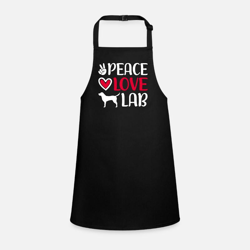 Peace Love Lab Tablier Enfant