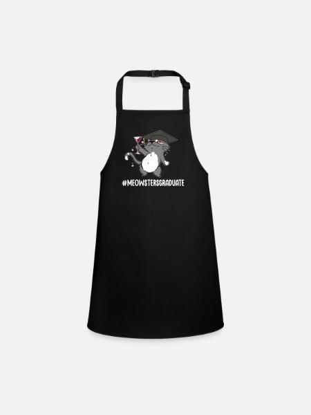 Master's Degree Studies Master's Degree - Children's Apron - black - Front