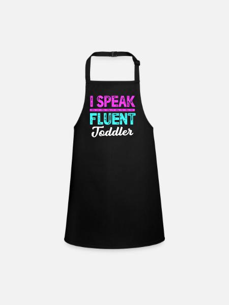 Kindergarten Education Educator Educator - Children's Apron - black - Front