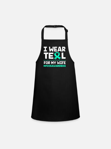 Pcos Awareness - Children's Apron - black - Front
