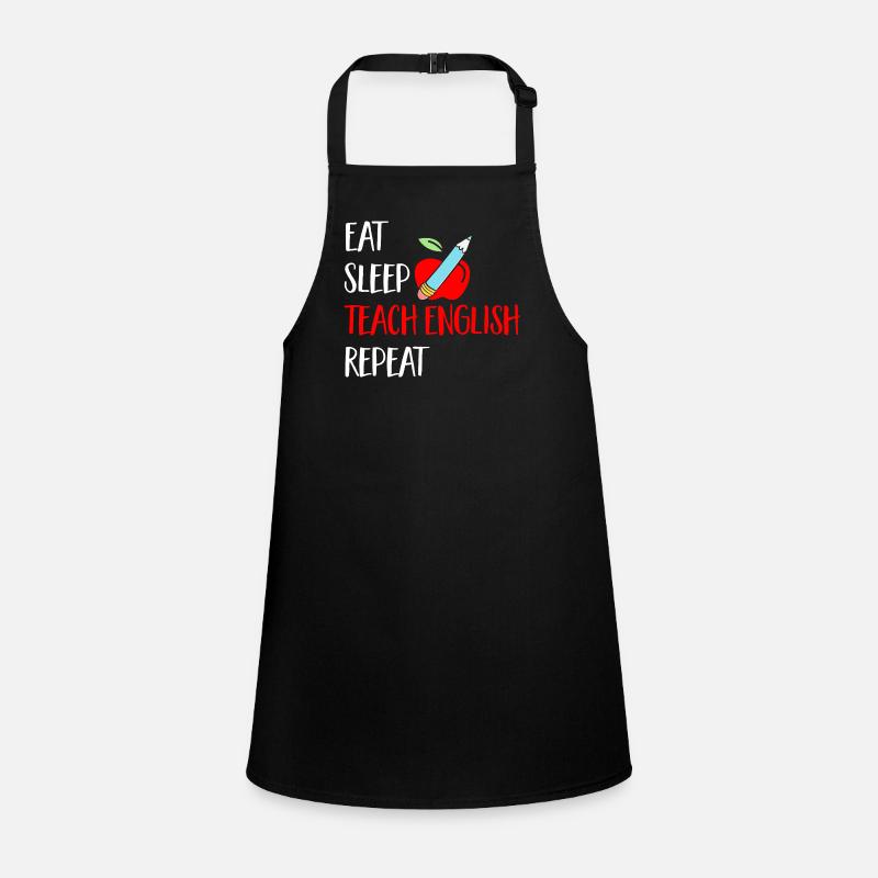 Professeur d’anglais langue seconde langue étrangère Tablier Enfant