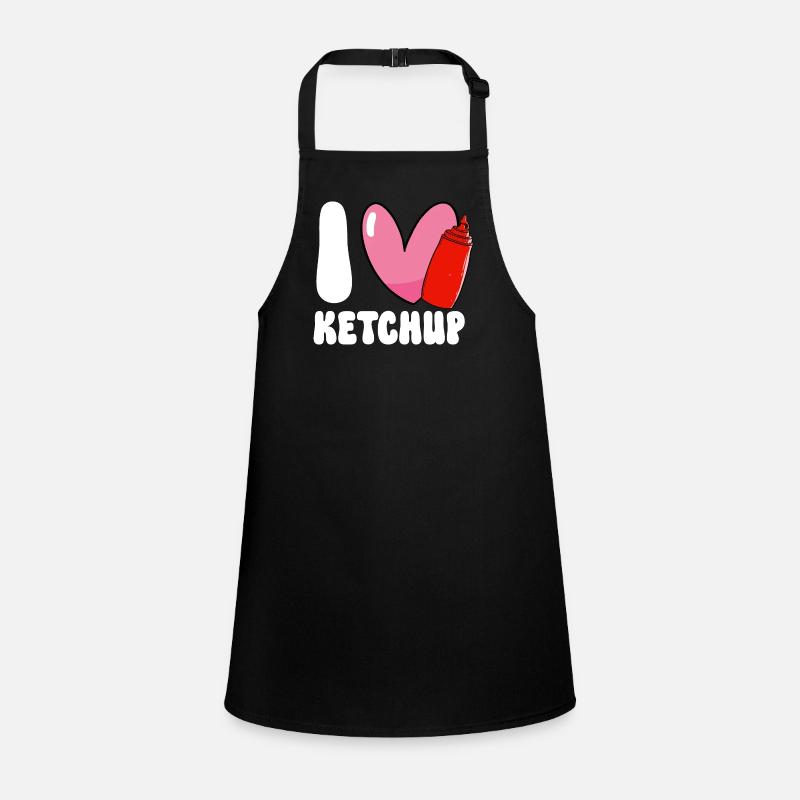 Ketchup Tomato ketchup Children's Apron