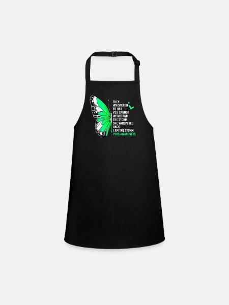 Pcos Awareness - Children's Apron - black - Front