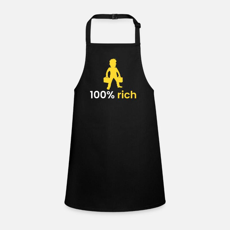 100% rich Children's Apron