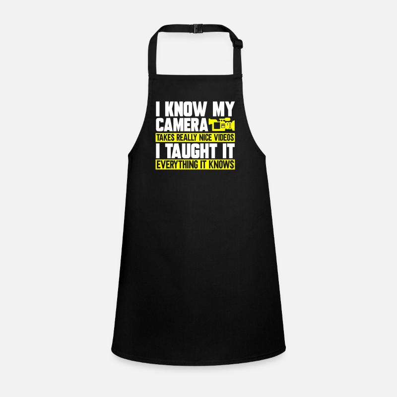 Video Editor Filmmaker Videographer Children's Apron