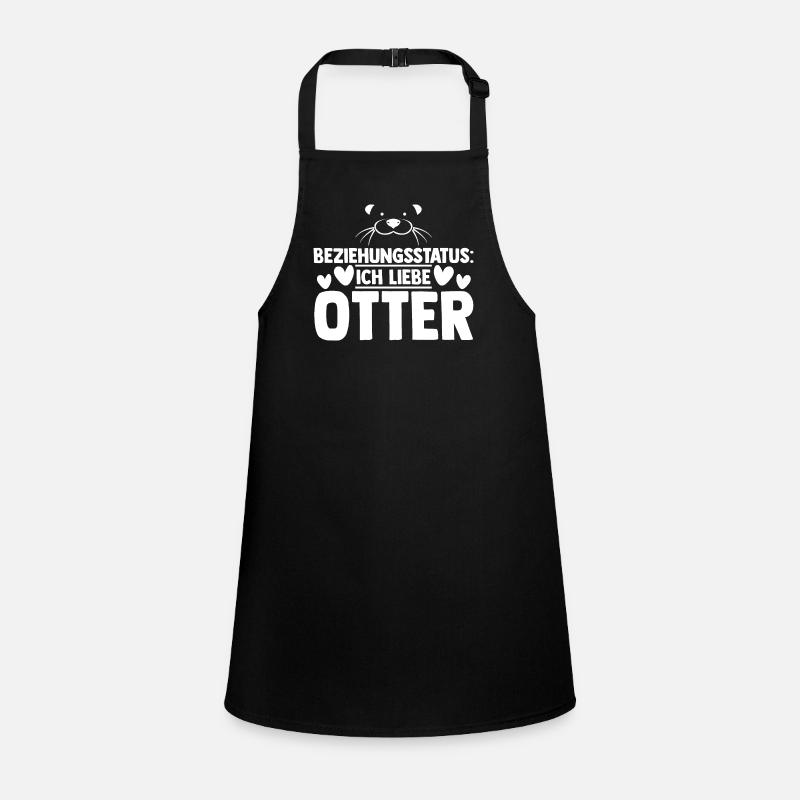 Seeotter Fischotter Otter Schürze für Kinder