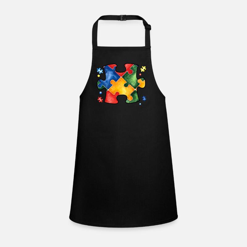 Autism Puzzle Children's Apron
