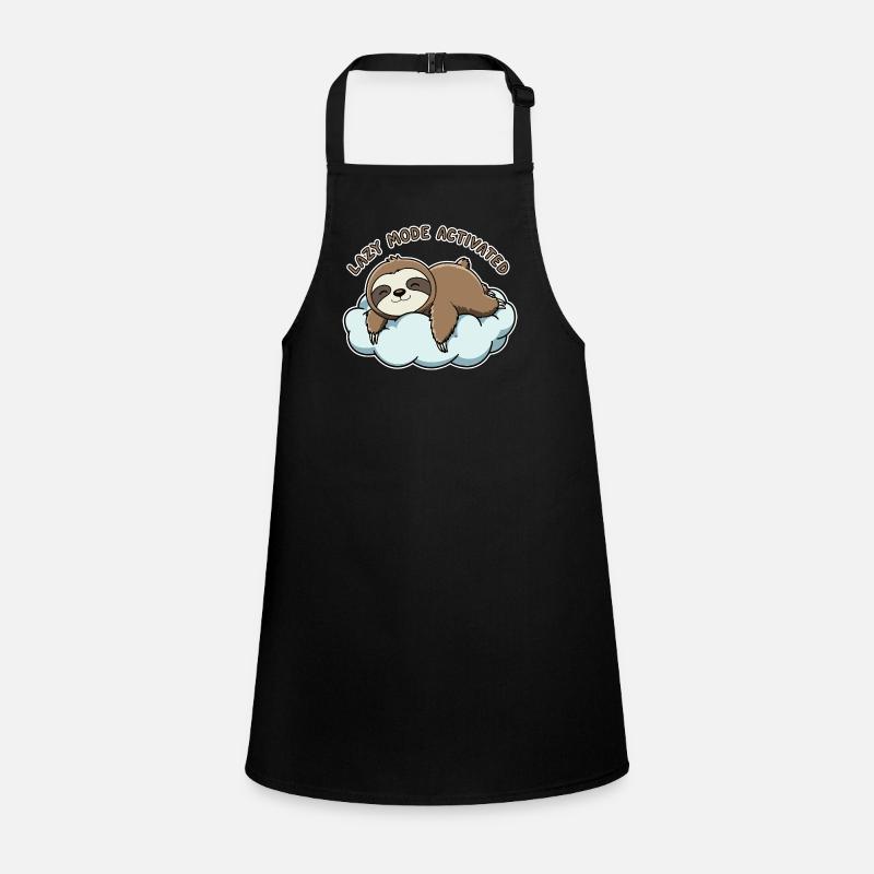 Sleeping Sloth Children's Apron