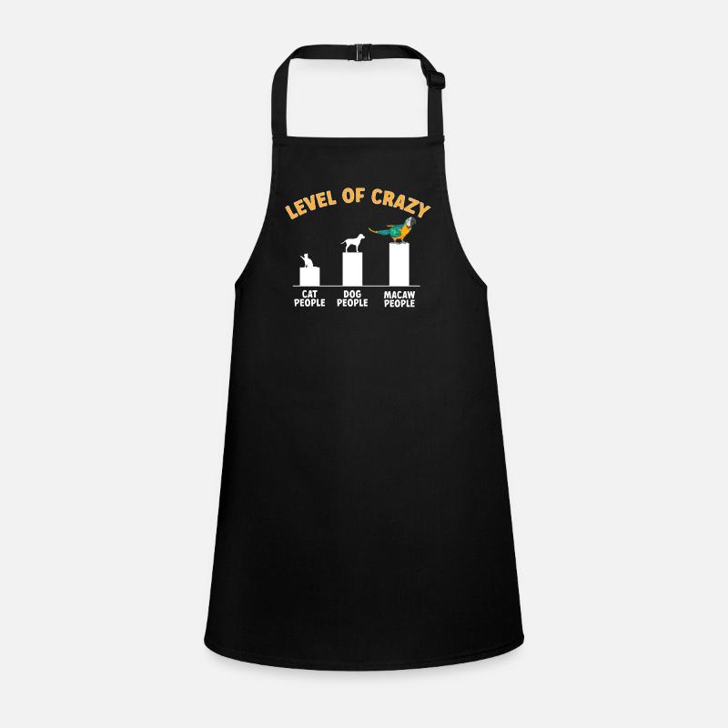 Yellow-breasted Macaw Parrot Blue And Yellow Macaw Children's Apron