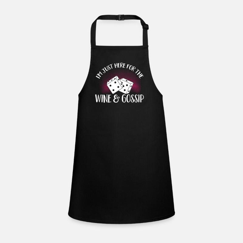 Bunco Dice Game Children's Apron