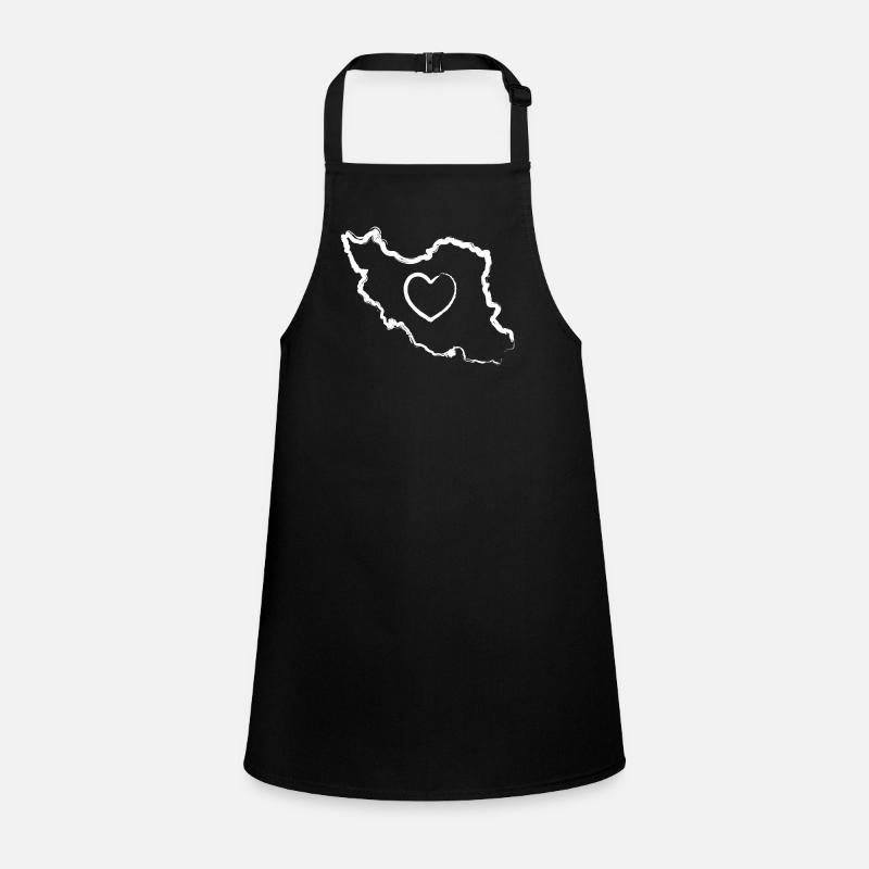 Iran Heart Dear Persian Children's Apron