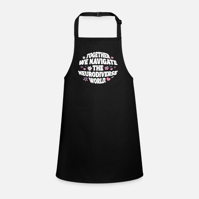 Embrace Neurodiversity Neurodiverse Marriage Children's Apron