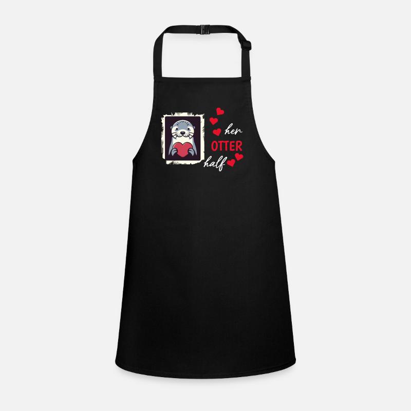 Otter Half Love Gift Children's Apron