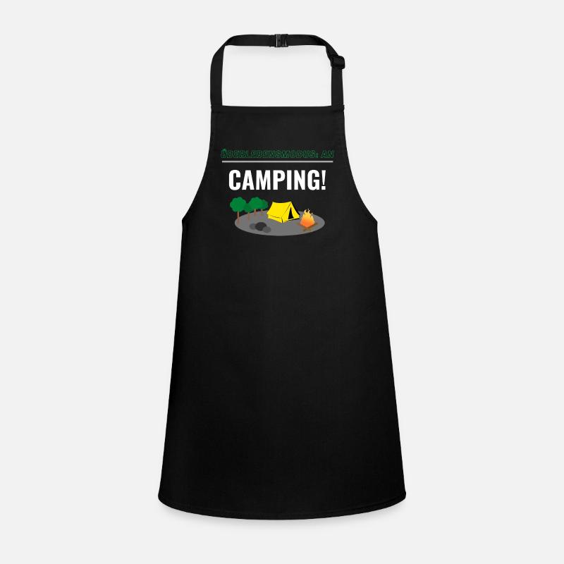Überleben: AN - Camping! Schürze für Kinder