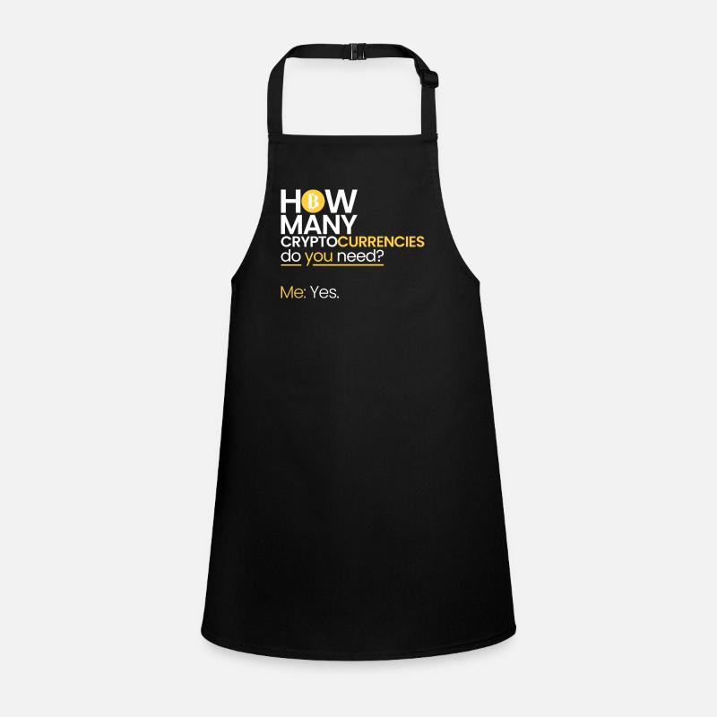 How many cryptocurrencies? Children's Apron