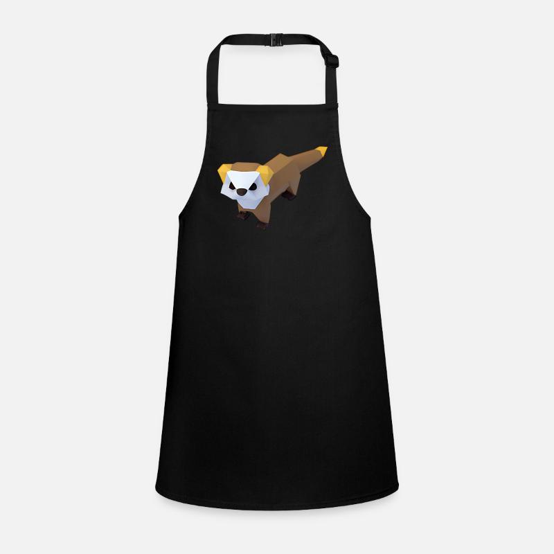 Polygon ferrets Children's Apron