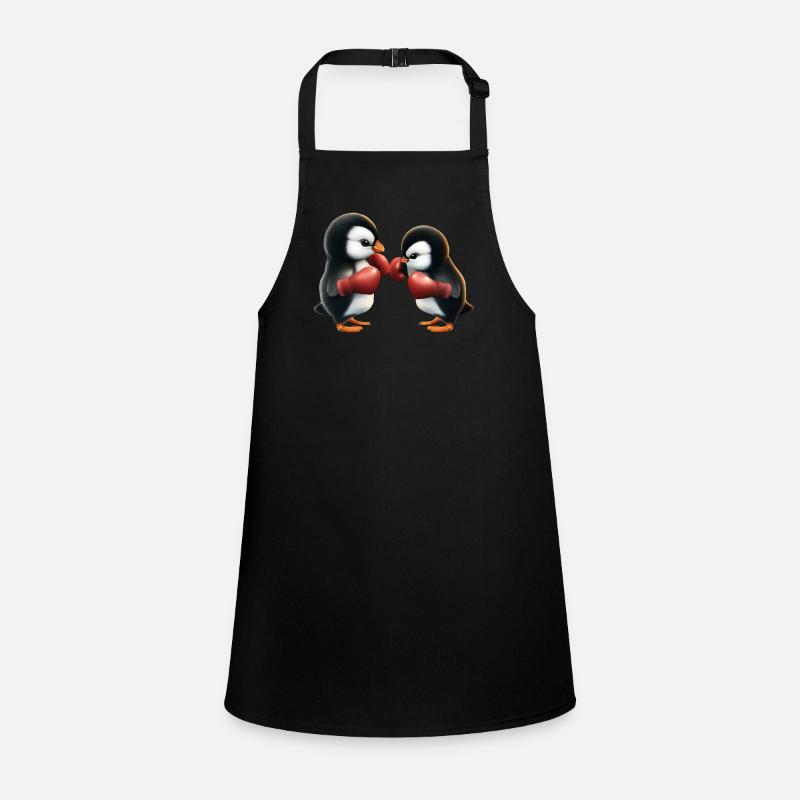Match de boxe Penguin Tablier Enfant