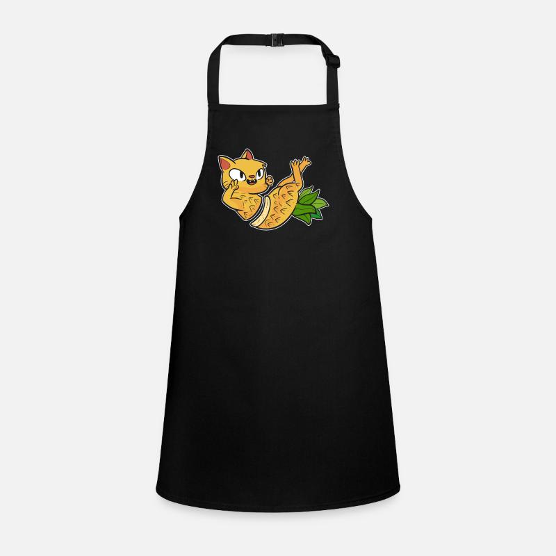 Pineapple Cat Children's Apron