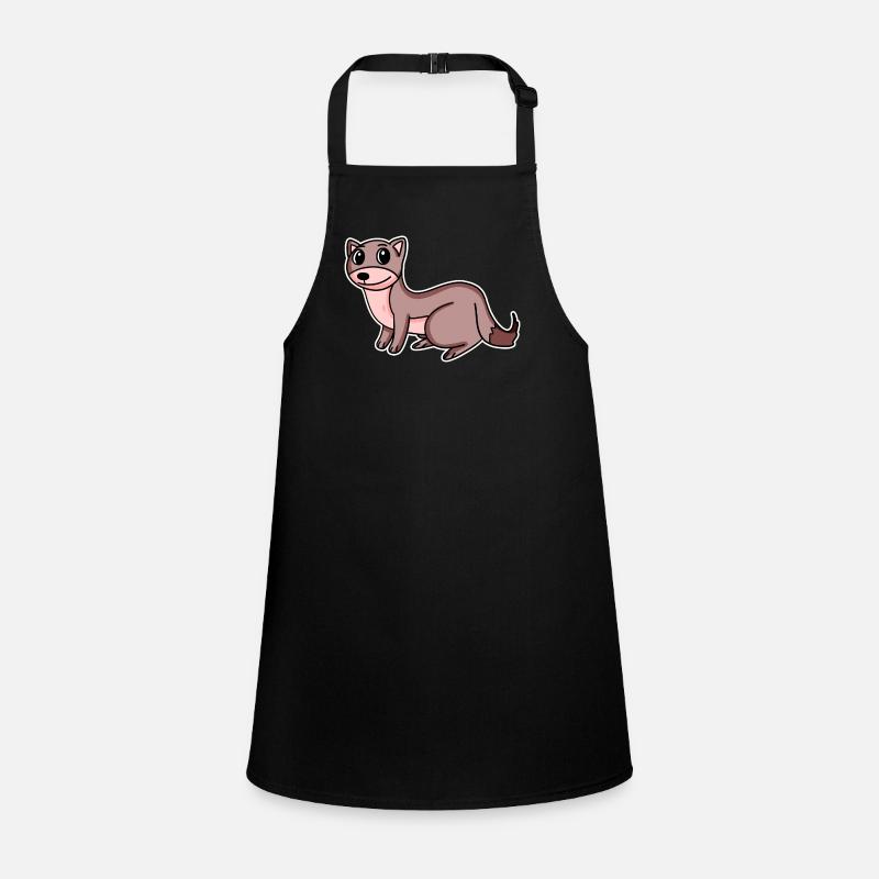 Motif de belette Tablier Enfant