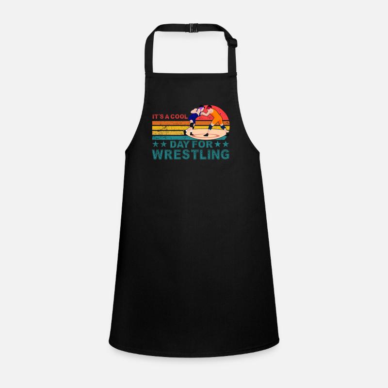 It's a cool day for wrestling Children's Apron