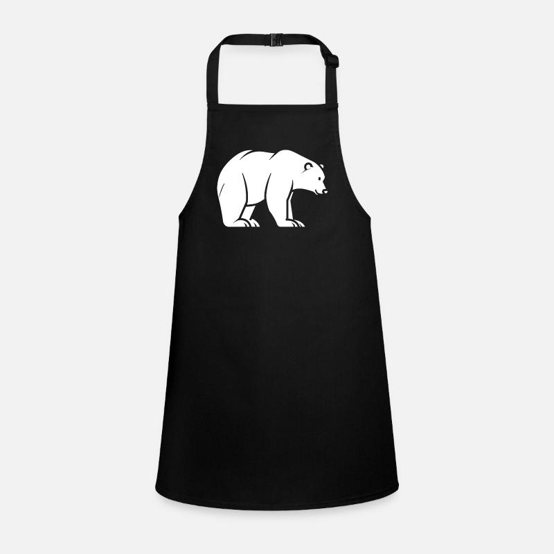 Eisbär Schürze für Kinder