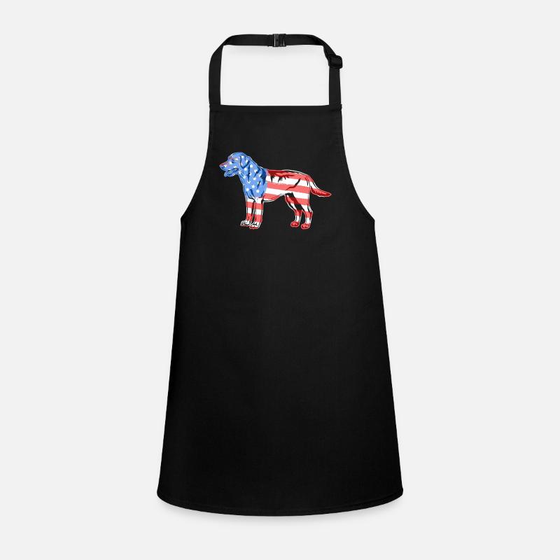 Labrador Retriever Labrador Retriever Flag Children's Apron