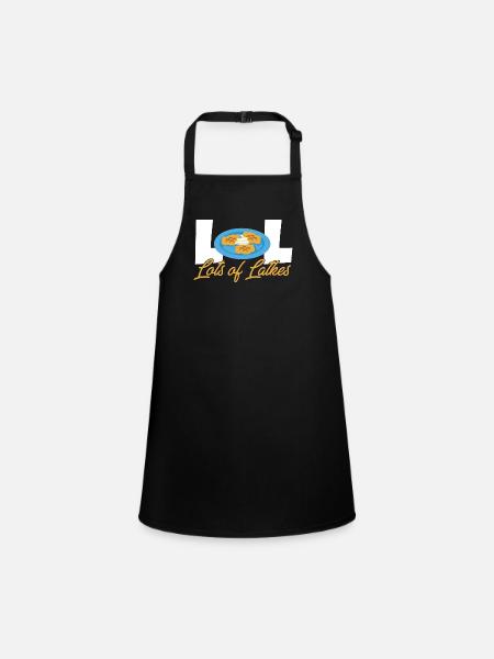 Lot De Latkes Happy Hanoukka Costume Juif - Tablier Enfant - noir - Devant