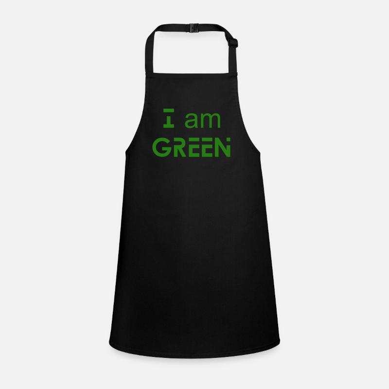 I am GREEN - Environmental awareness Children's Apron