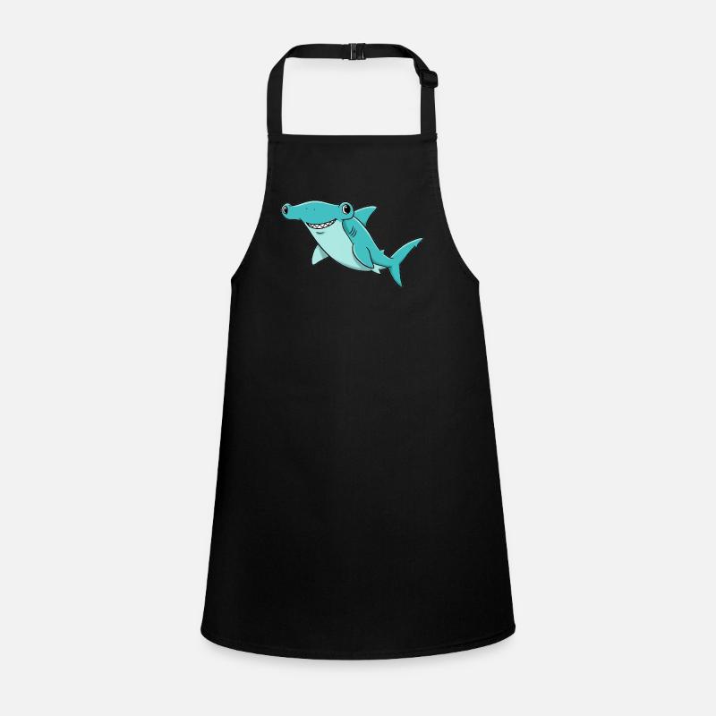 Animal Dessin Animé Requin Marteau Tablier Enfant