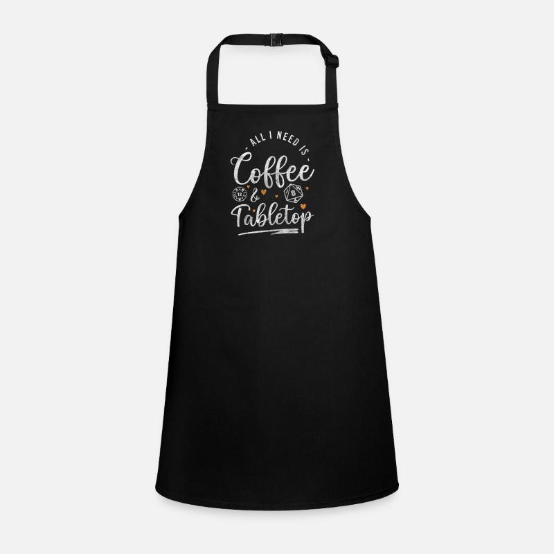 Board Game Board Dice Player Children's Apron