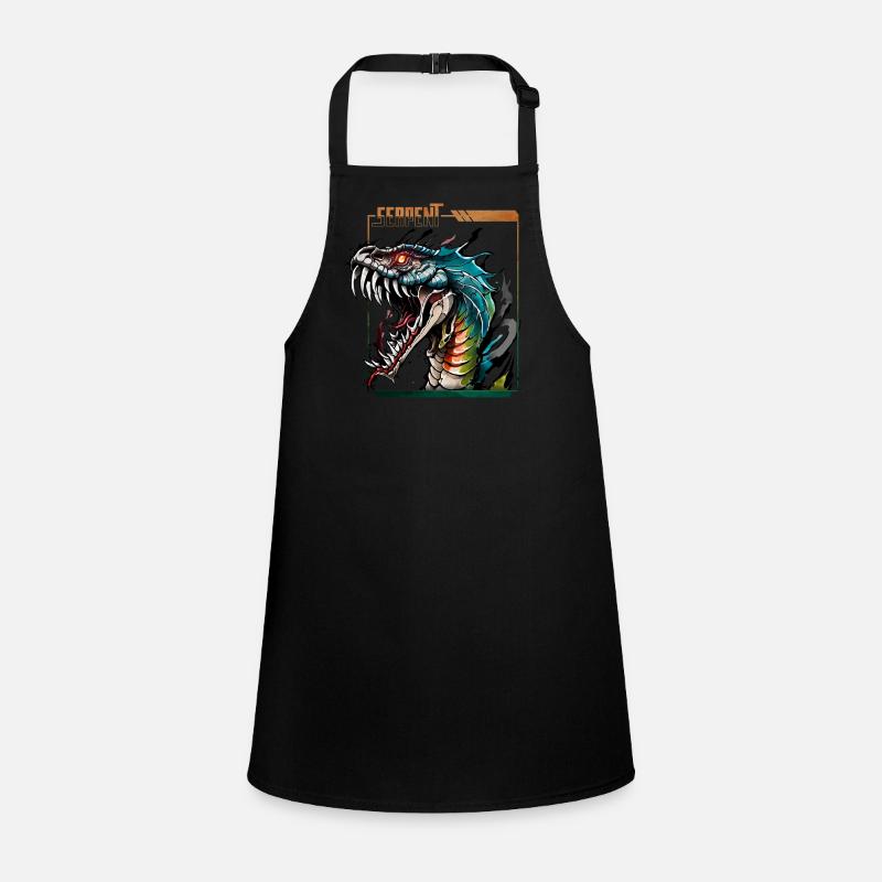 Mystical Serpent: Unleash the Beast Within Children's Apron