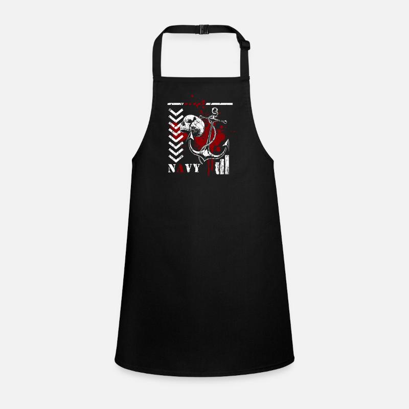 Tattoo Skull Mythic Horror Children's Apron
