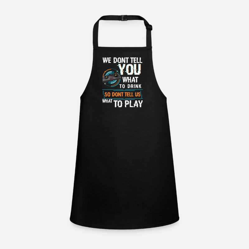 Music Techno Electro Rave Children's Apron