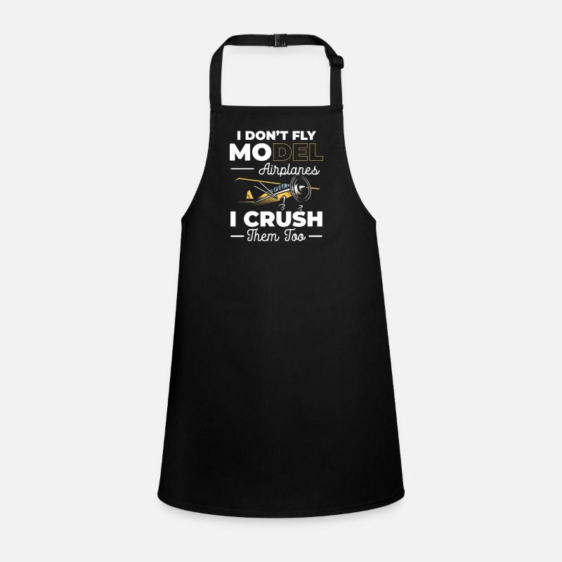 Model Aircraft Hobby Modellbau Children's Apron