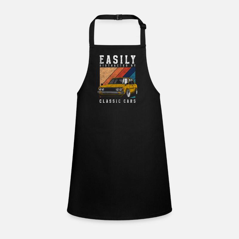 Oldtimer Automobil Oldschool Limited Edition Schürze für Kinder