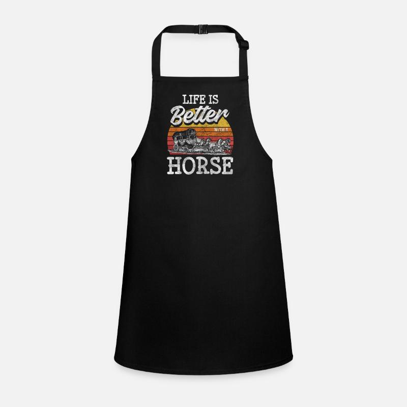 Horse-drawn carriage profession Destination Cold-blooded Children's Apron