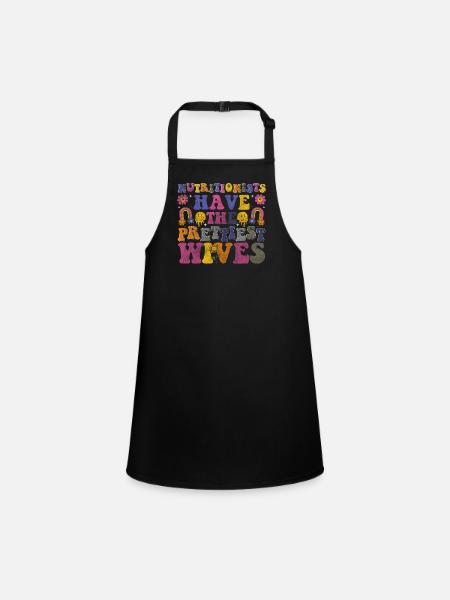Aide en nutrition Figurine Dream Cook - Tablier Enfant - noir - Devant