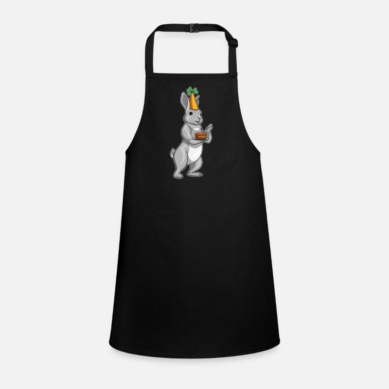 Bunny Birthday Cake Children's Apron