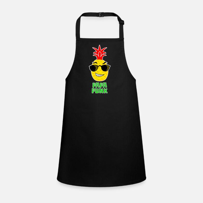 Papa Punk Ananas Tablier Enfant